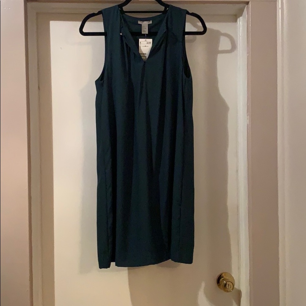 New green H&M dress